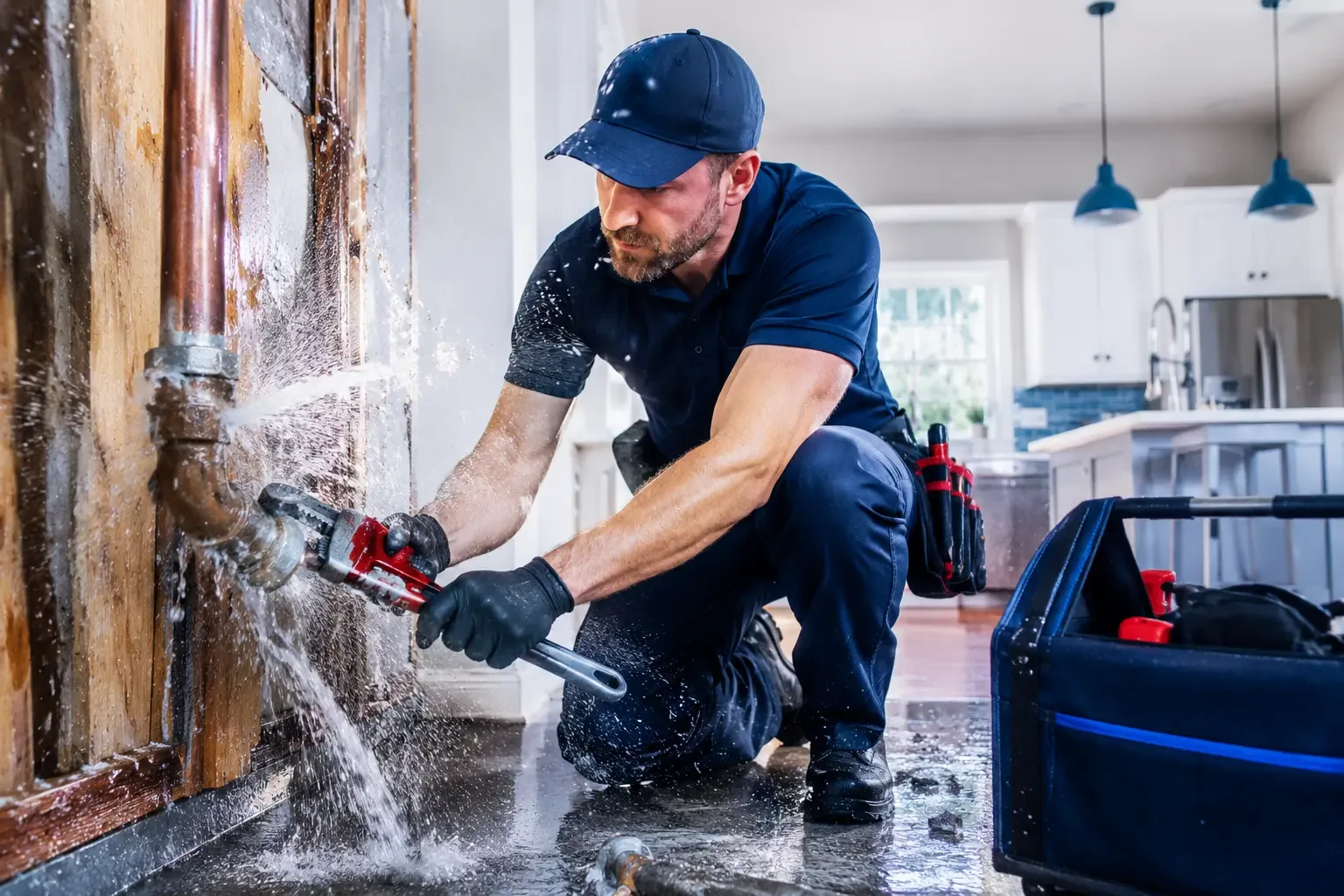 Local emergency pipe repair professionals in Red Bud, IL